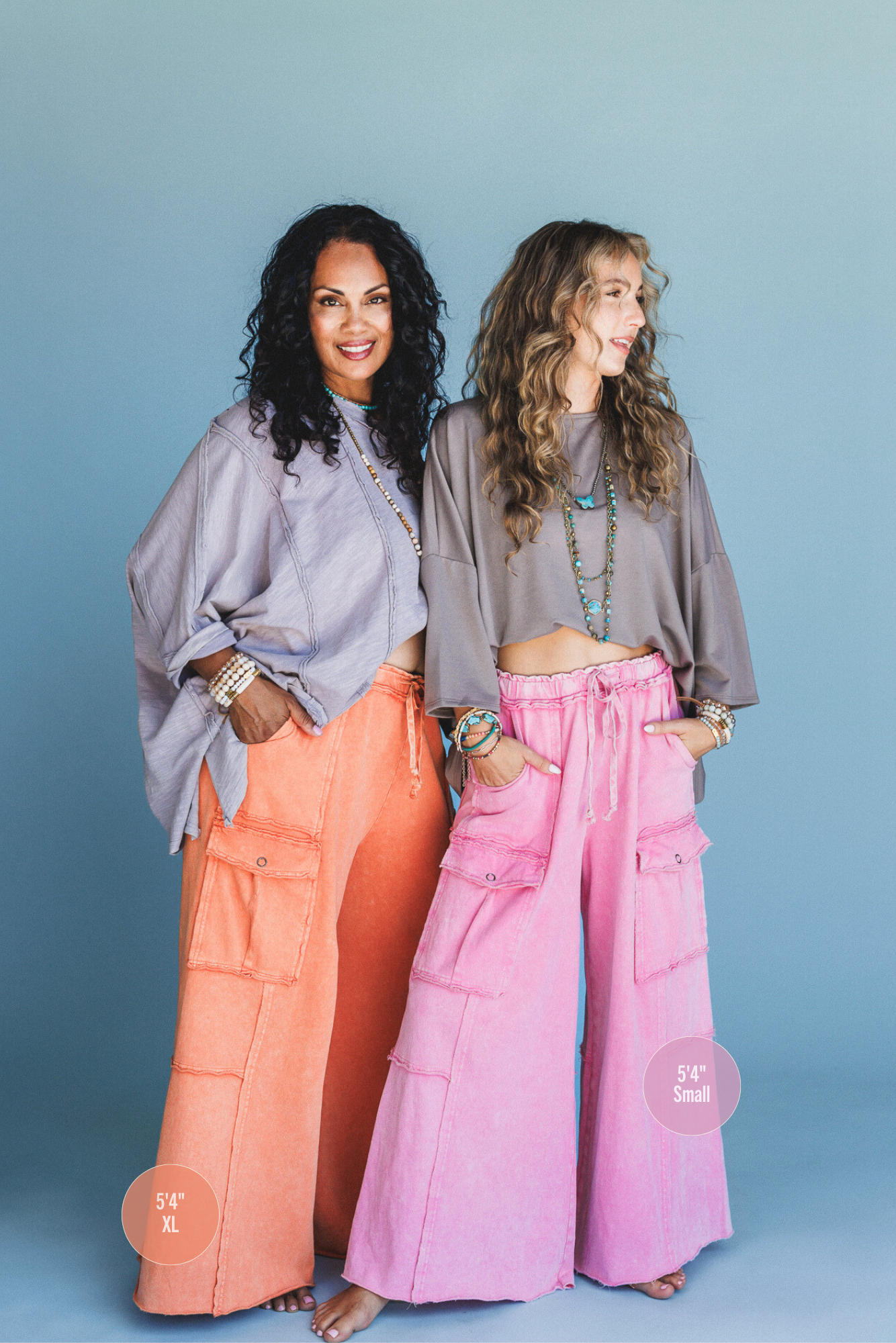 Game On Cargo Wide Leg Pant - Burnt Orange
