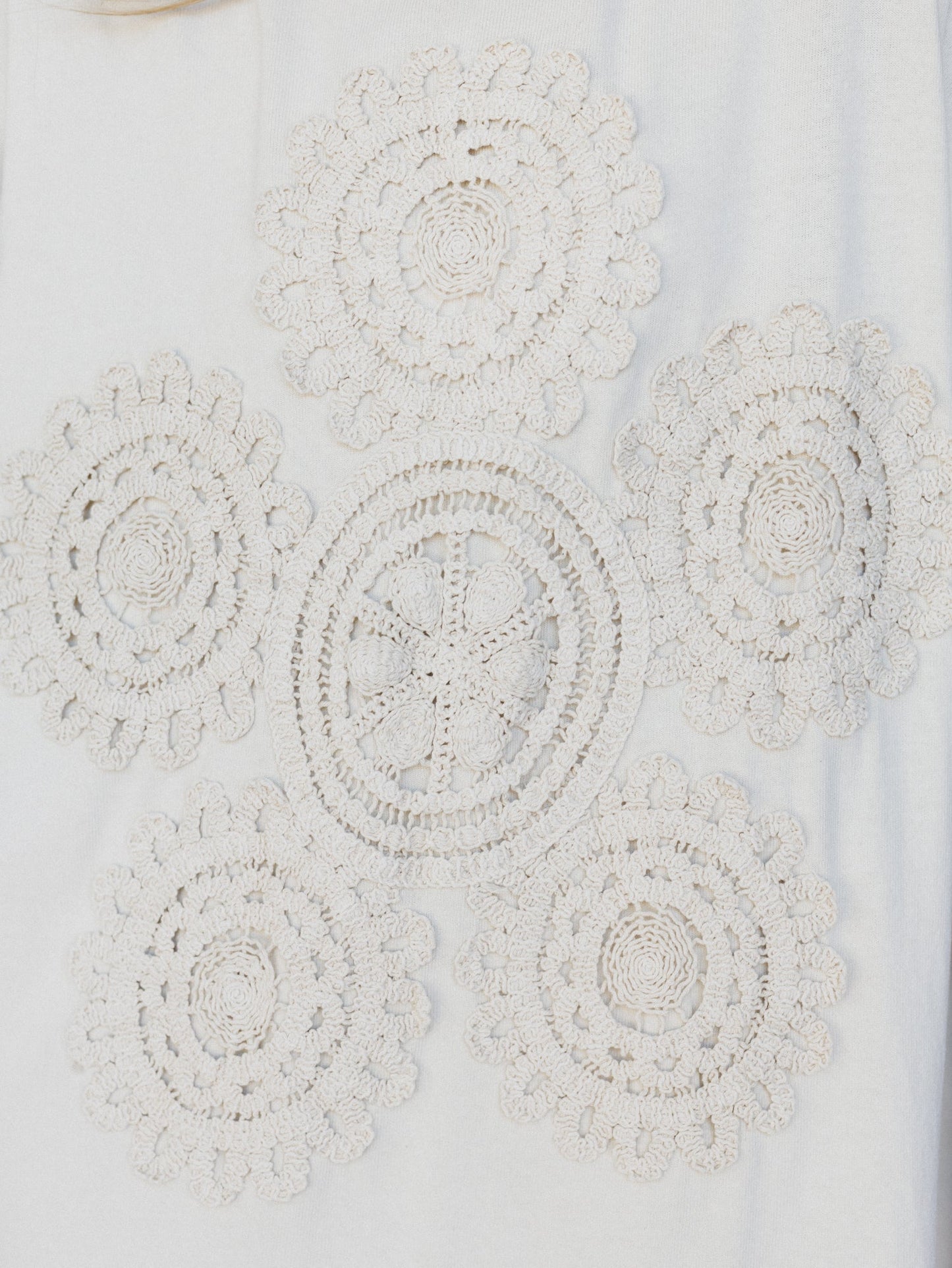Vintage Flower Dress - Natural