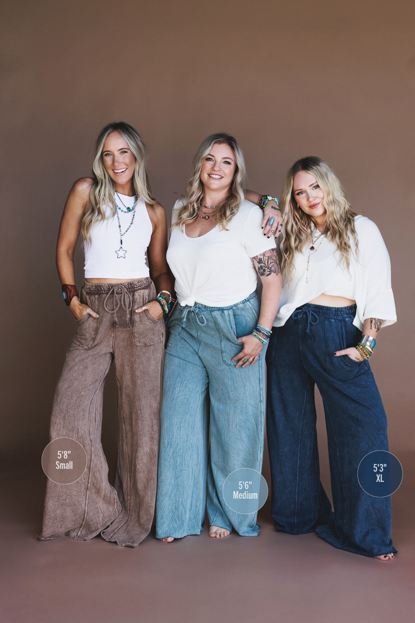 Relaxing Robin Wide Leg Pant - New Brick