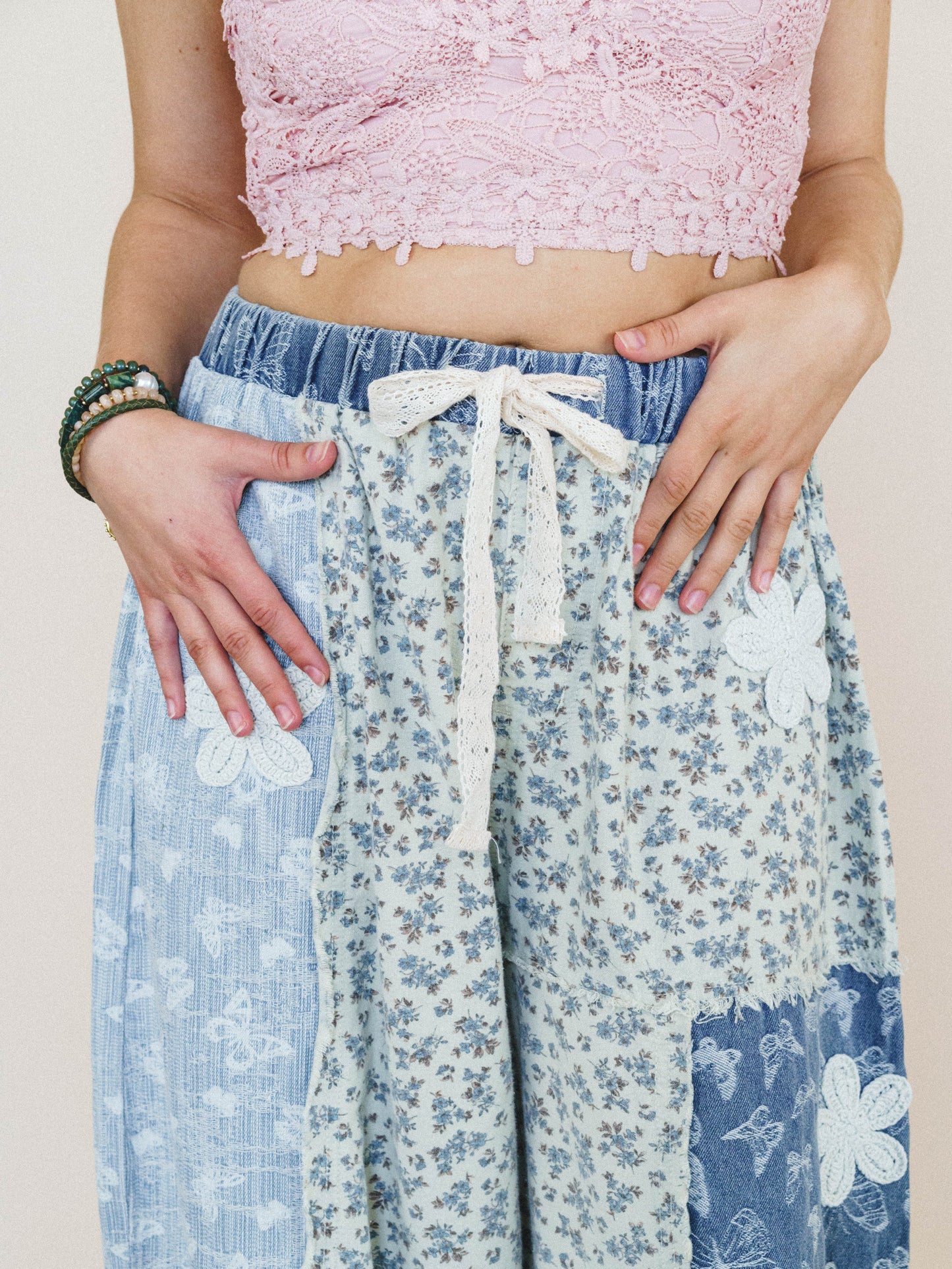 Sweet Harmony Pants - Blue Butterfly Multi