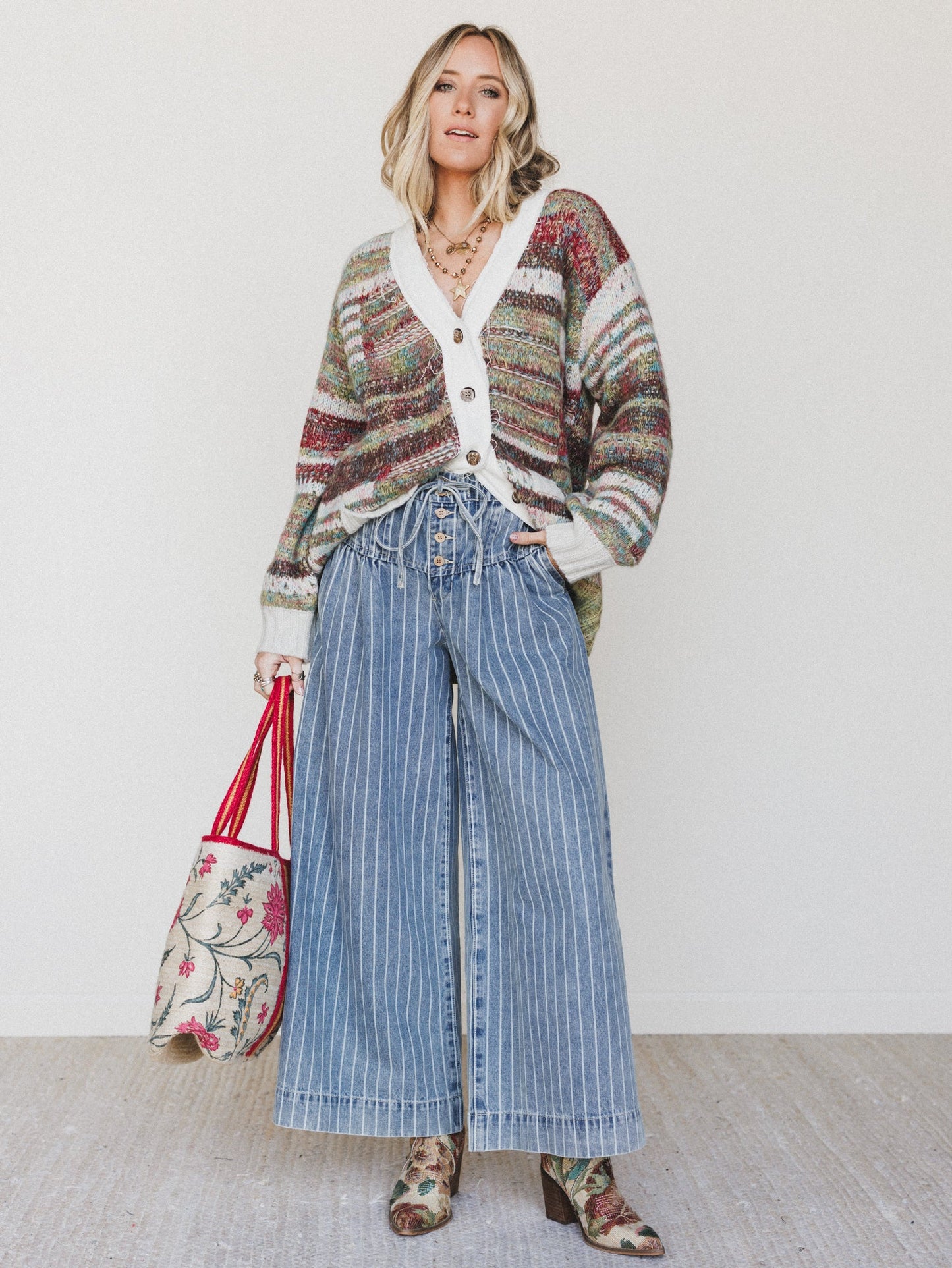 Happy Tune Pants - Light Denim