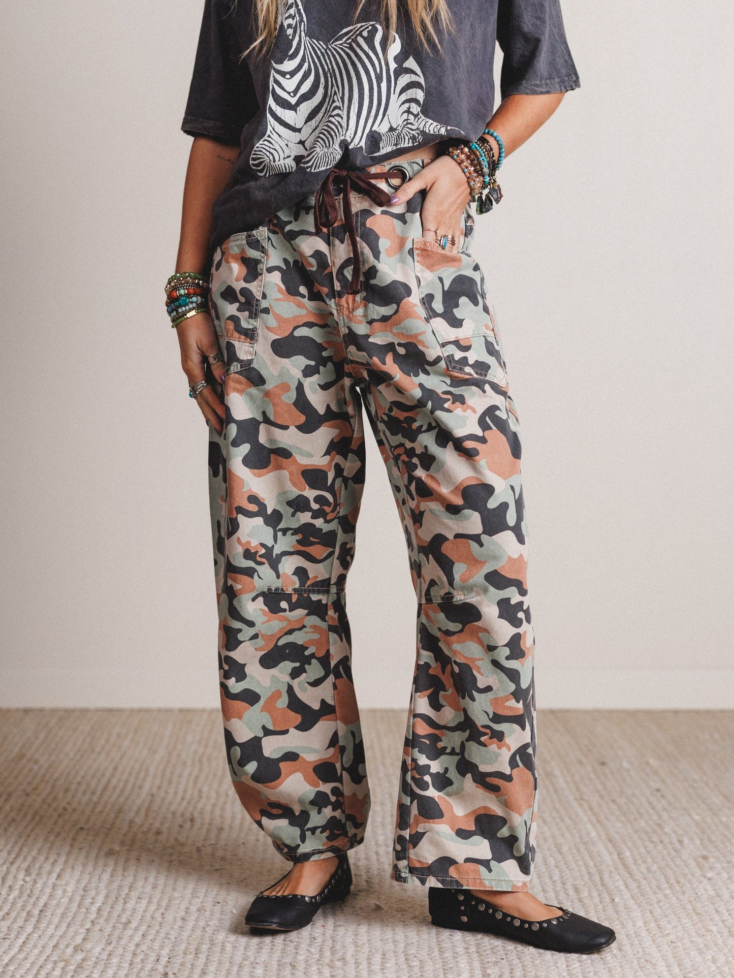 Golden Thistle Pants - Camo