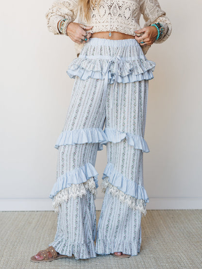 French Truffle Pants - Light Blue