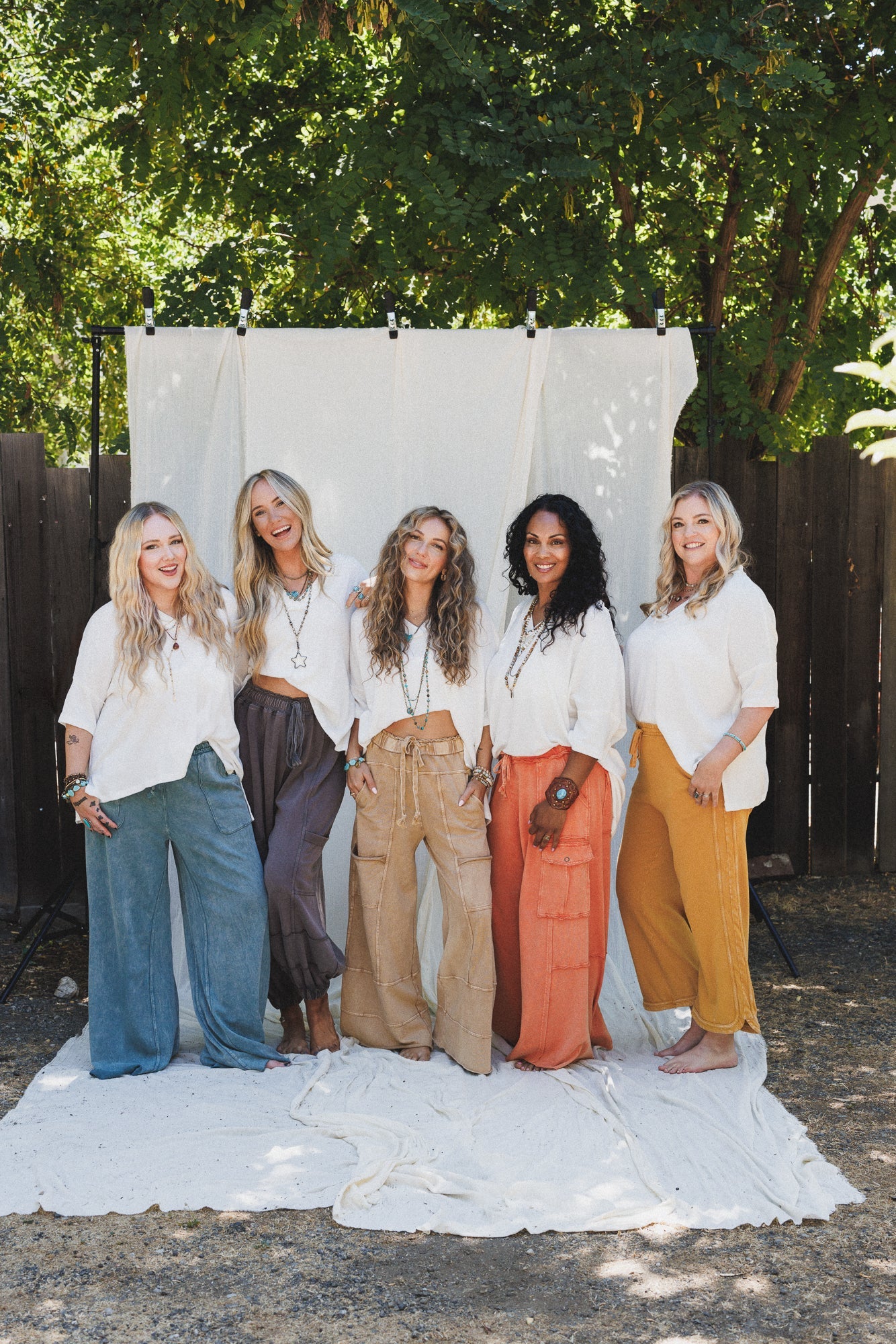 Lucky One Wide Leg Pant - Camel