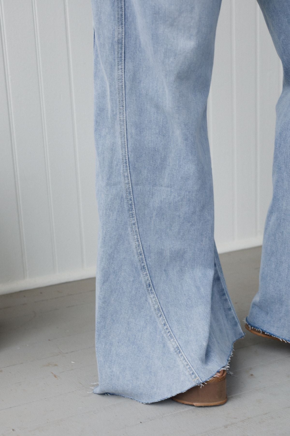 The Nest Cali Dream Denim Overalls - Light Wash