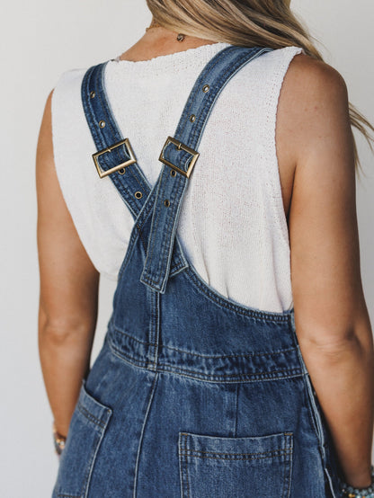 Farmer Chic Overalls - Denim