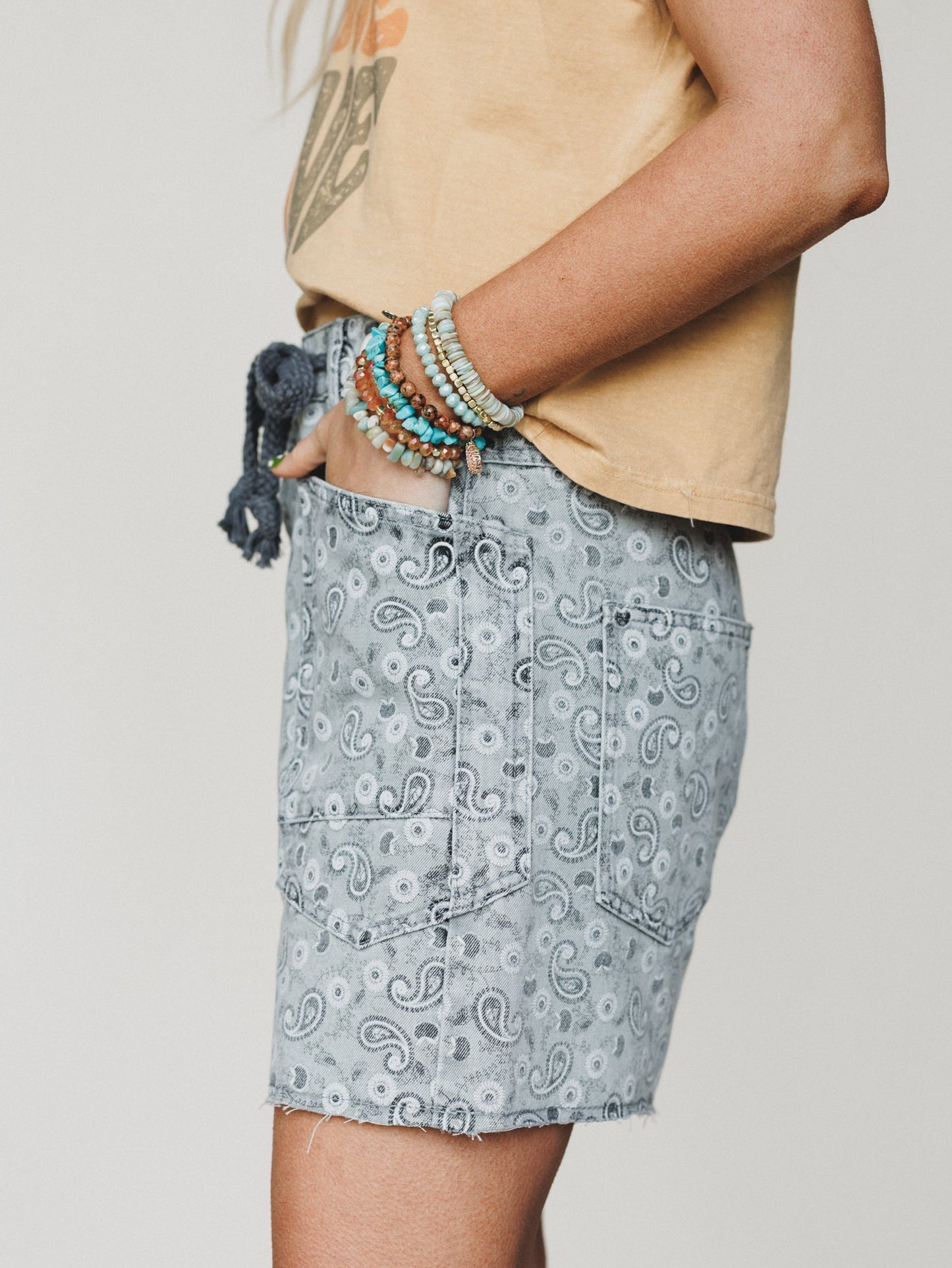 Paisley Parade Shorts - Paisley