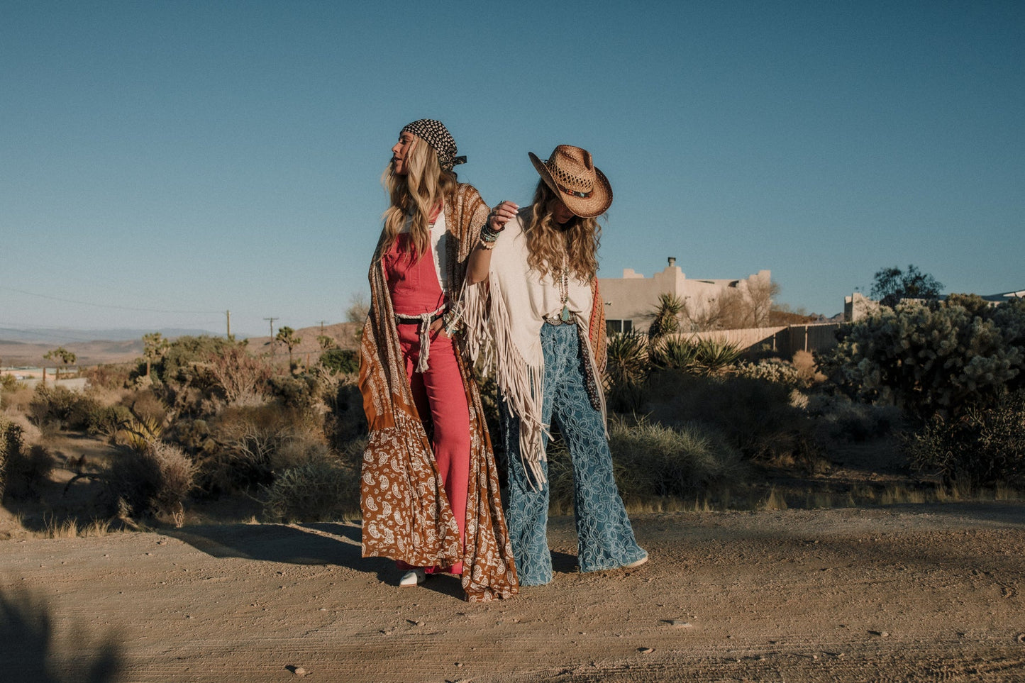 Super Bloom Wide Leg Pants - Denim
