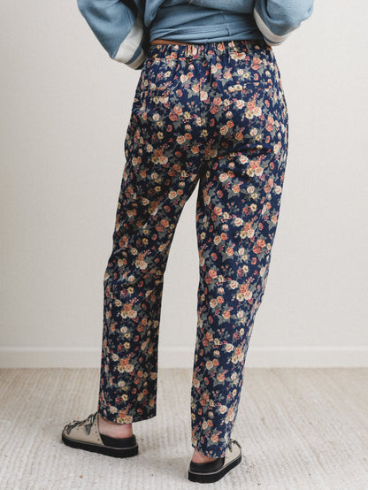 Flower Patch Jeans - Denim