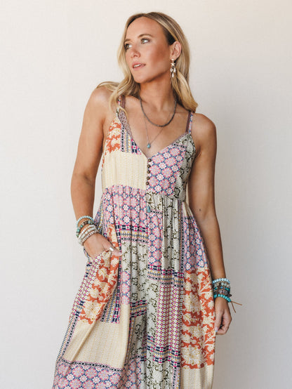 Radiant Dusk Jumpsuit - Butter Yellow