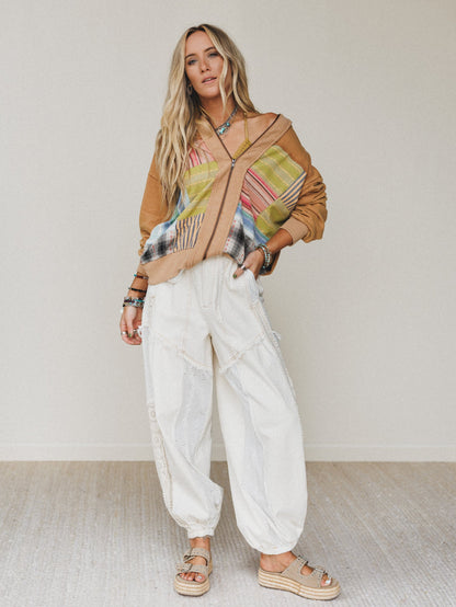 Lace Daze Pants - Cream