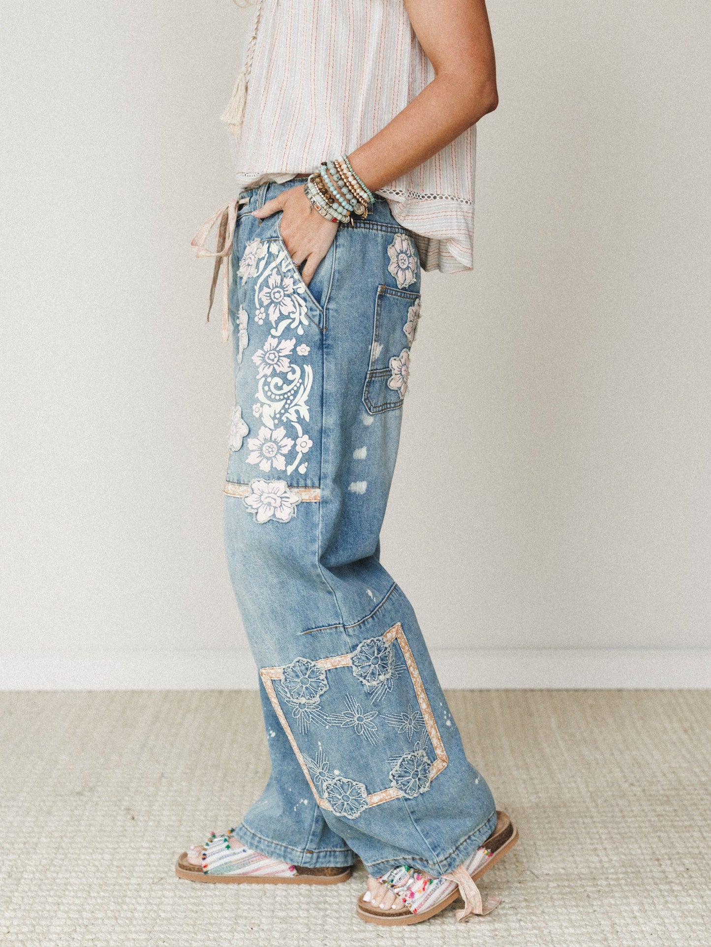 Prairie Patch Jeans - Denim