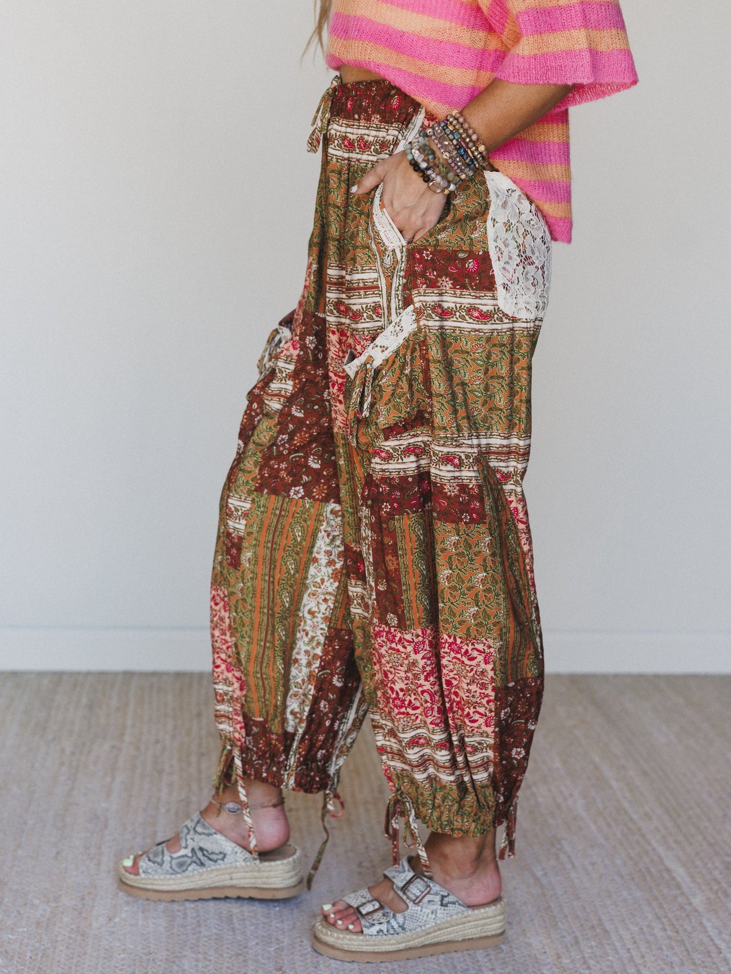 Bohemian Memories Pant - Rust