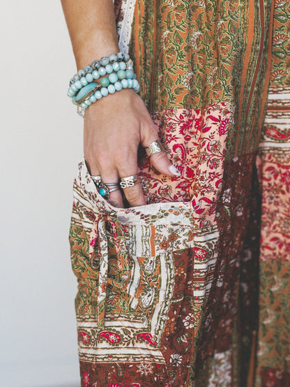 Bohemian Memories Pant - Rust
