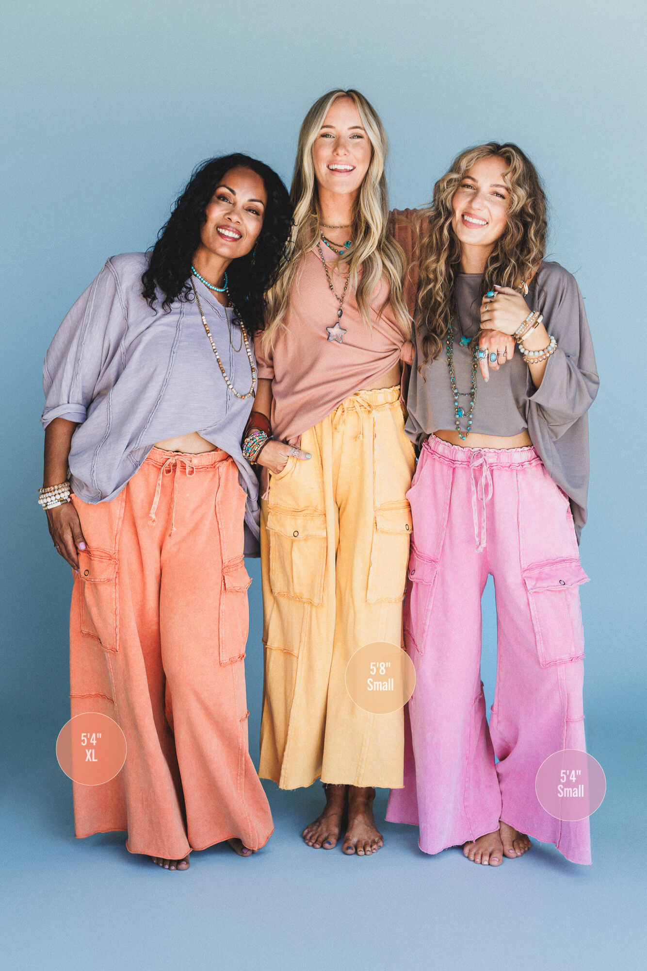 Game On Cargo Wide Leg Pant - Mustard