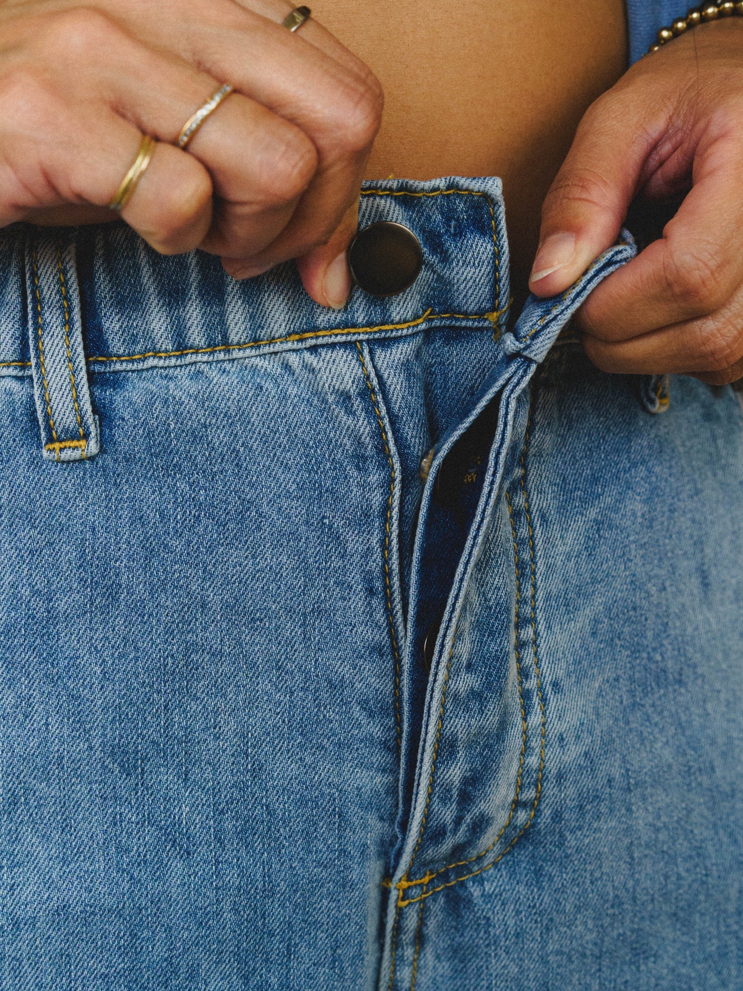 Artful Idea Jeans
 - Washed Denim