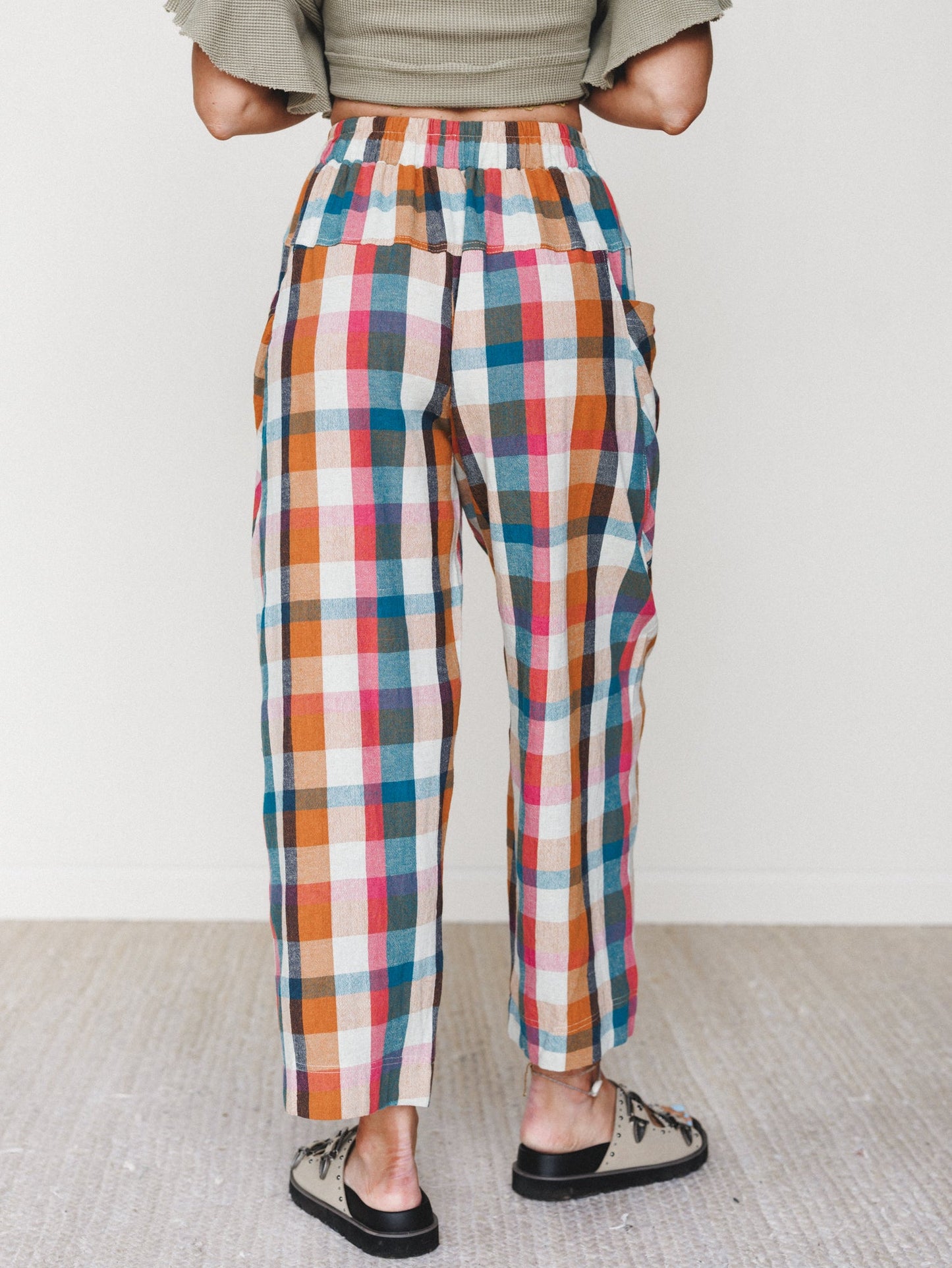 Wild Roams Pants - Rose Teal