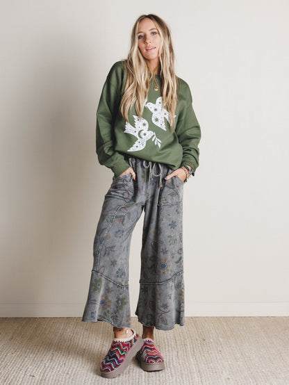 Groove Garden Pants - Charcoal
