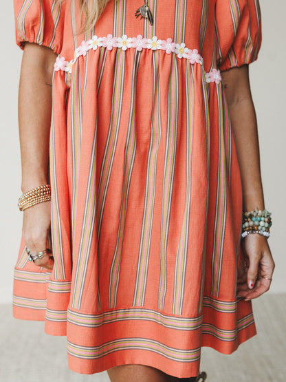 Solar Flare Dress

 - Tangerine