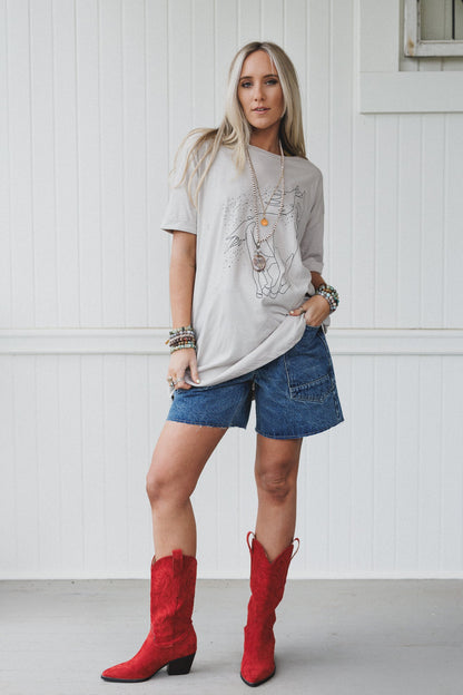 Faded Glory Denim Shorts - Medium Wash