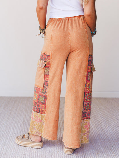 Desert Collage Pants - Camel