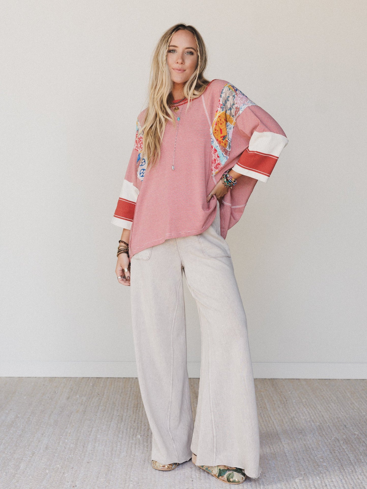 Relaxing Robin Wide Leg Pant - New Taupe