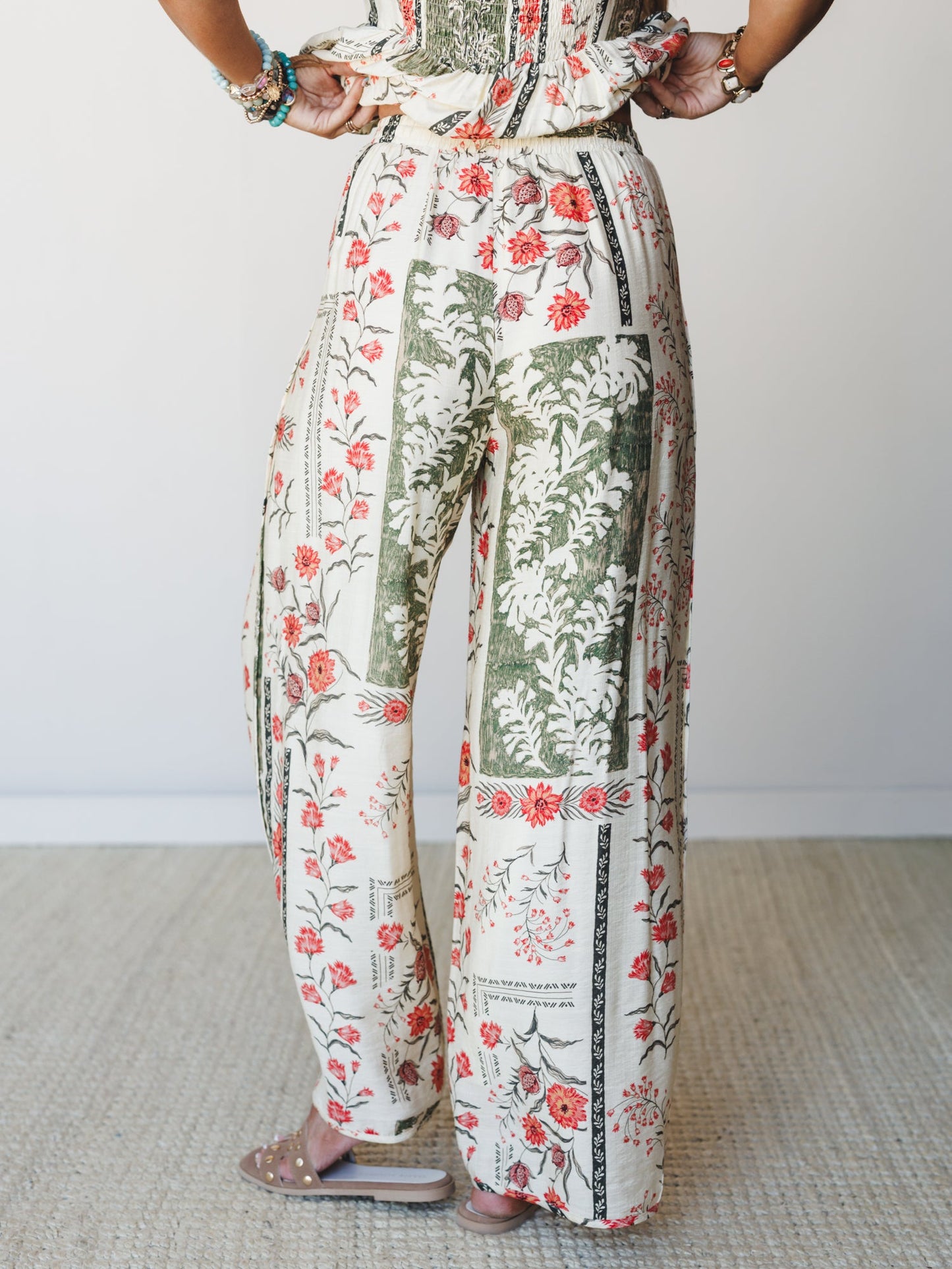 Whisked Away Pants - Ecru