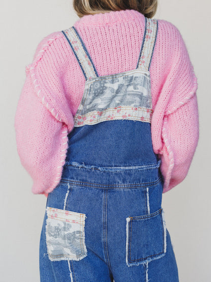 Tried And True Denim Overalls - Camo