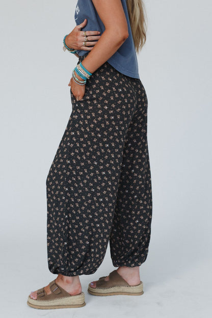 The Nest Emberlyn Wide Leg Cinched Pants - Iron