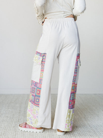 Desert Collage Pants - Natural