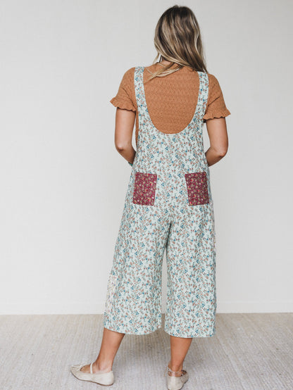 The Nest Bloomside Overalls - Sage