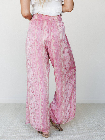 Days of Beauty Pants - Lilac Pink