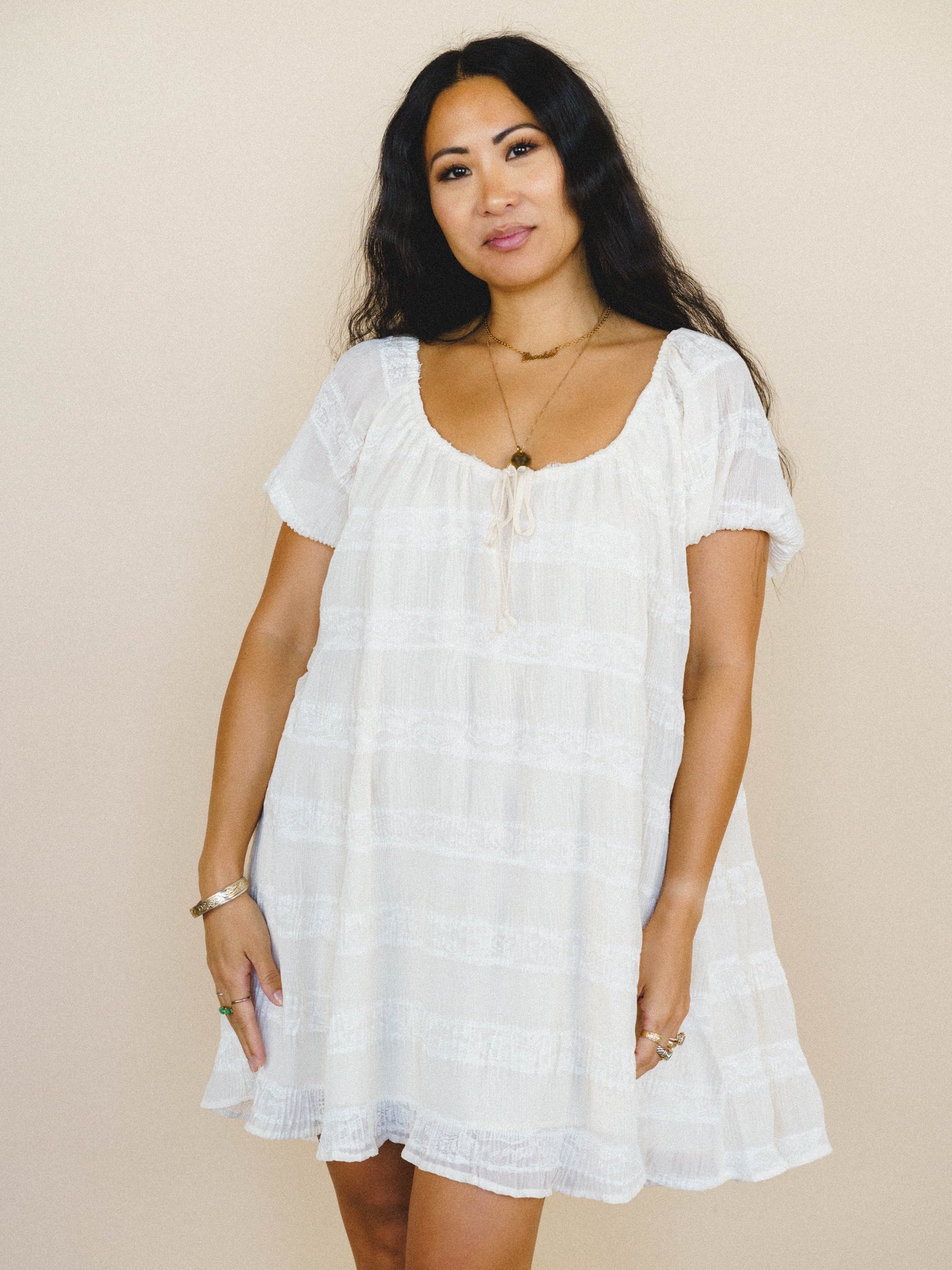 Love Notes Dress
 - Ivory