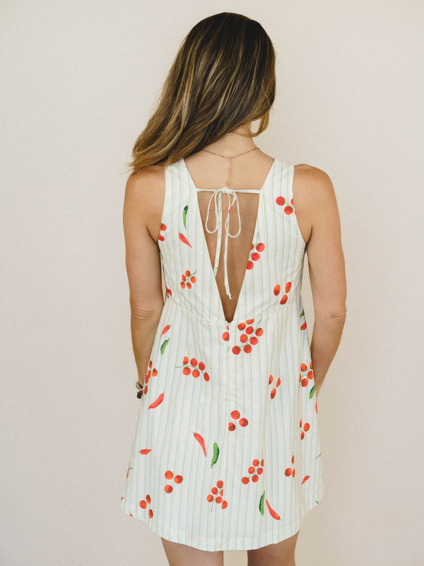 Tomato Groove Dress - Off White Cream