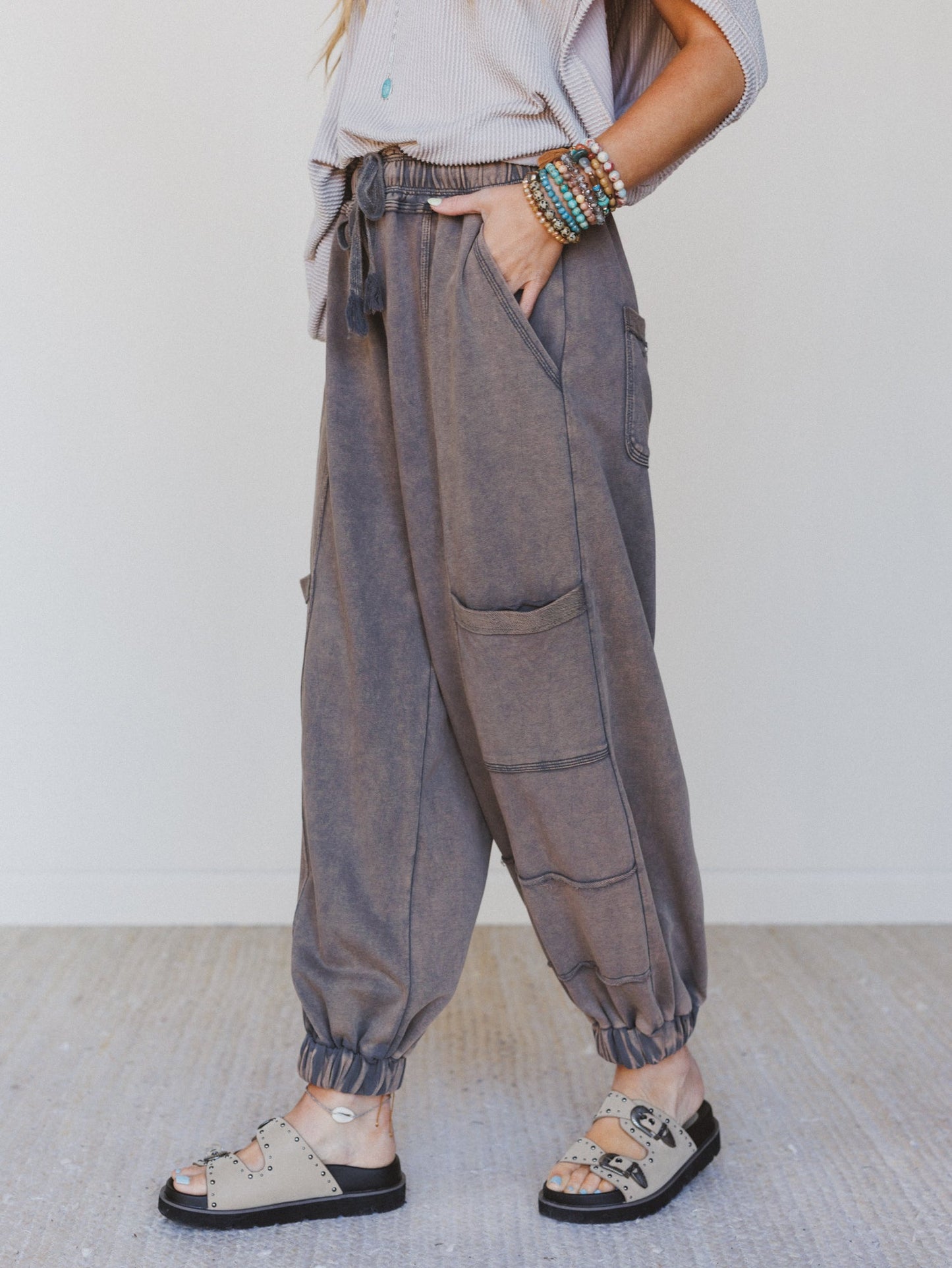 True To You Jogger Pant - Charcoal