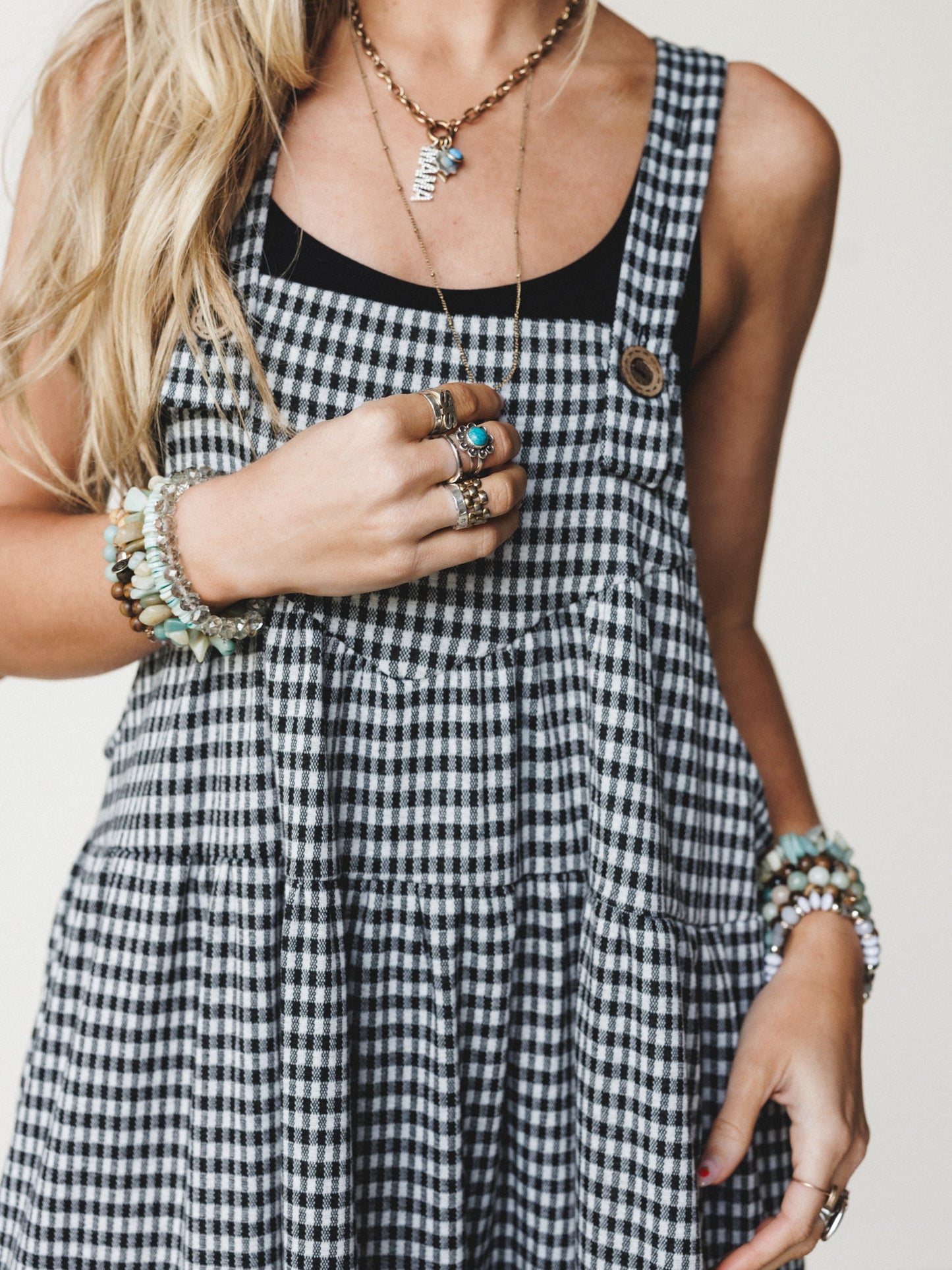 The Nest Under The Palms Dress - Black