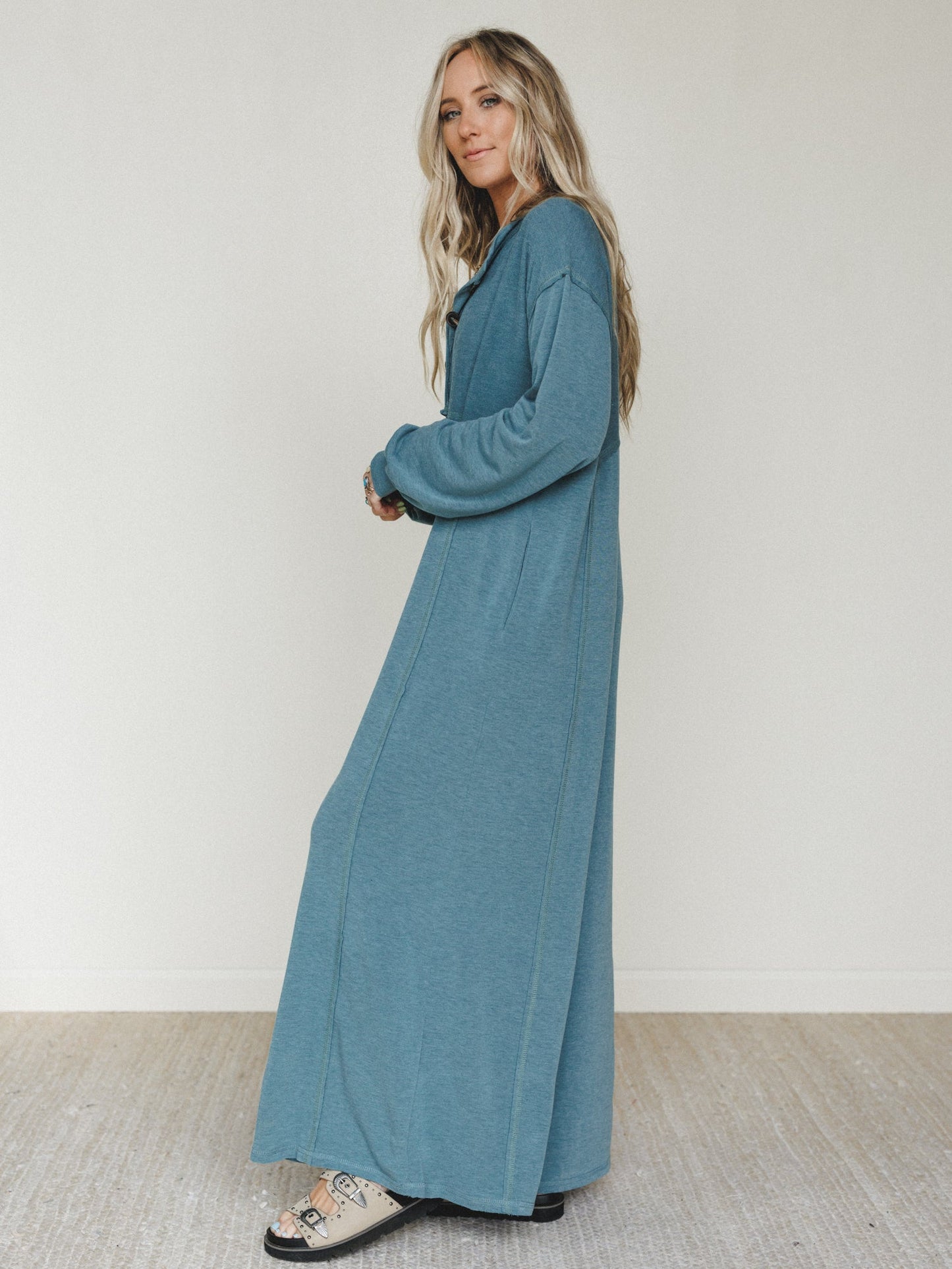 The Nest Sweet Nothings Jumpsuit - Teal