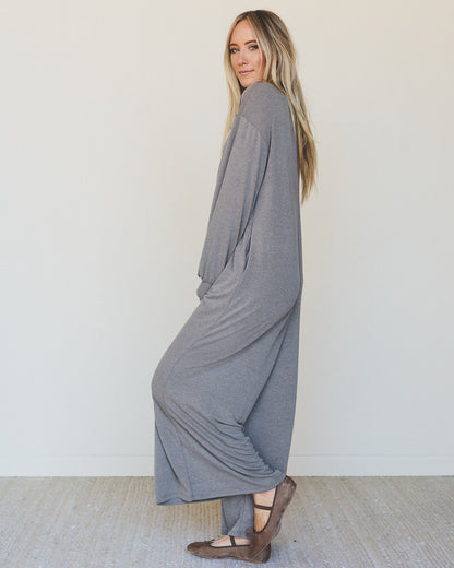 The Nest Dahlia Darling Wide Leg Jumpsuit - Brown