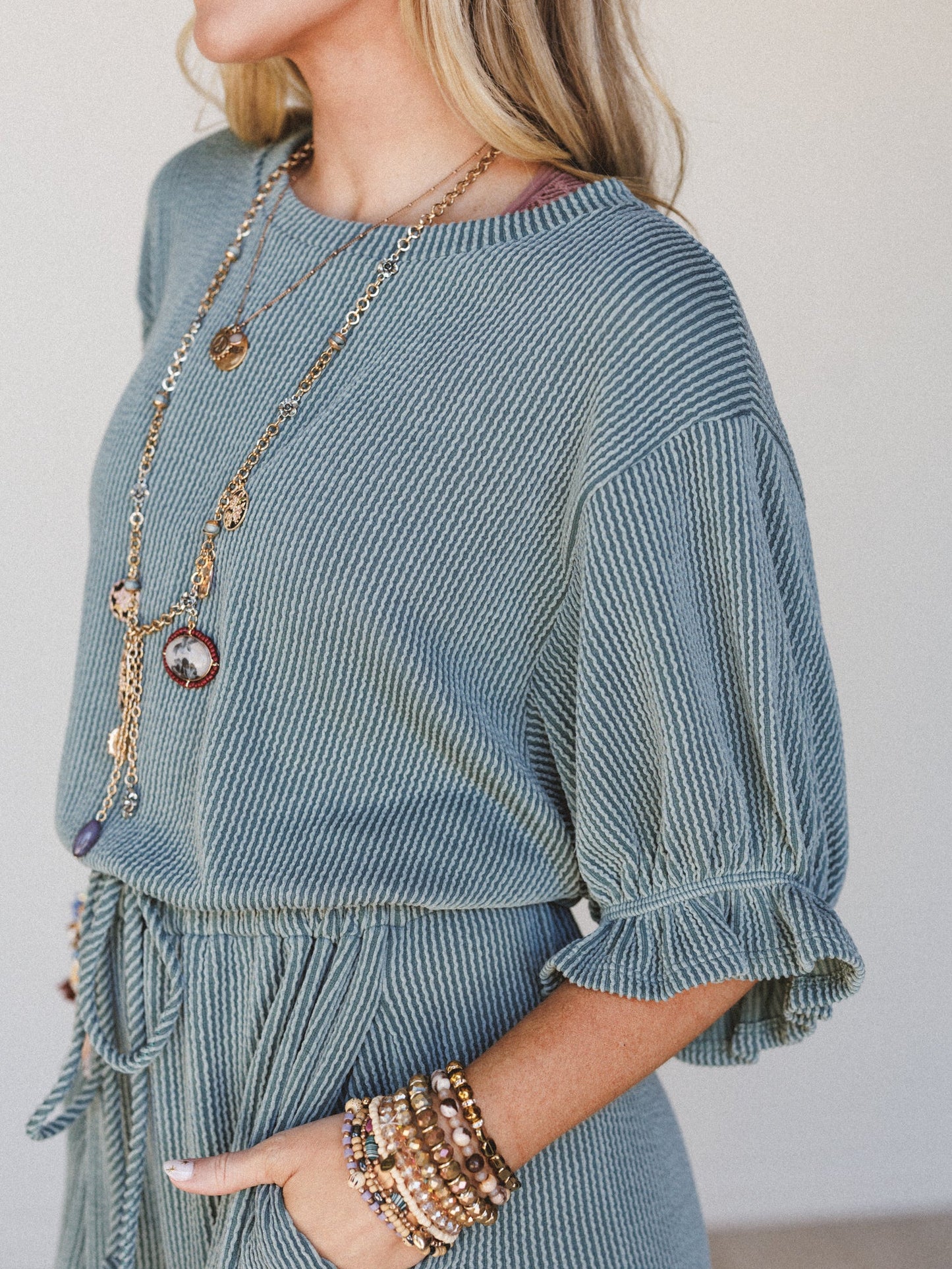 The Nest Open Sky Jumpsuit - Moss