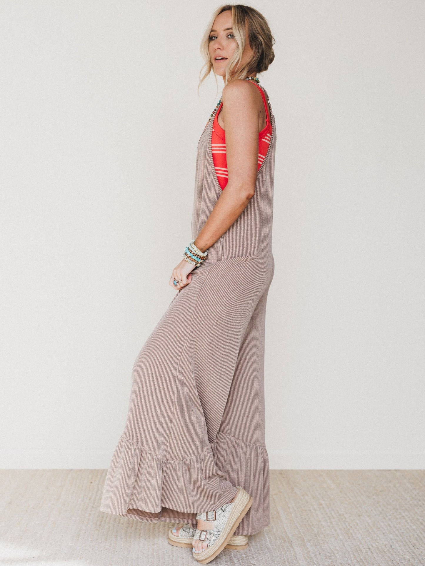 The Nest Sunday Favorite Jumpsuit - Acorn