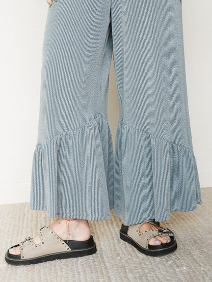 The Nest Sunday Favorite Jumpsuit - Seafoam