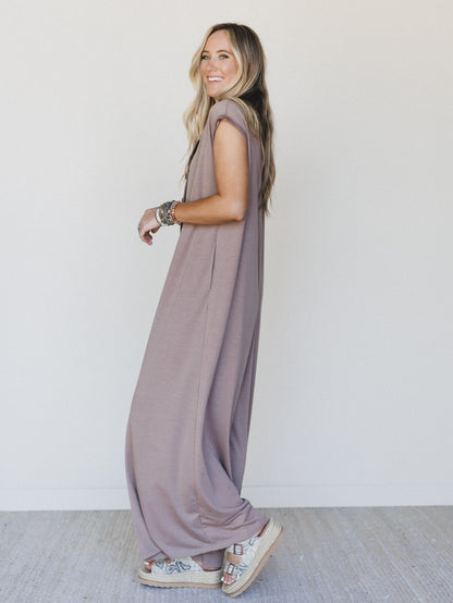 The Nest Davina Wide Leg Jumpsuit - Coco