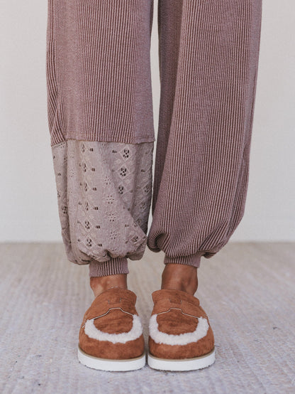 The Nest Weekend Warrior Joggers - Coffee