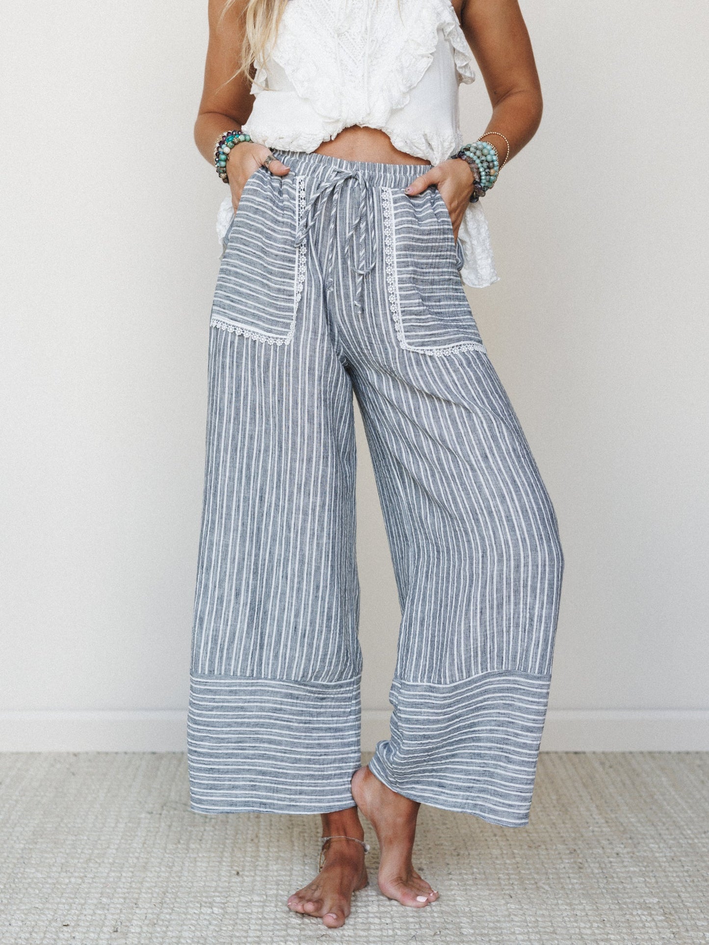 The Nest Easy Sunday Pants - Black