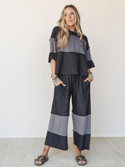 The Nest Soft Horizon Pant - Black