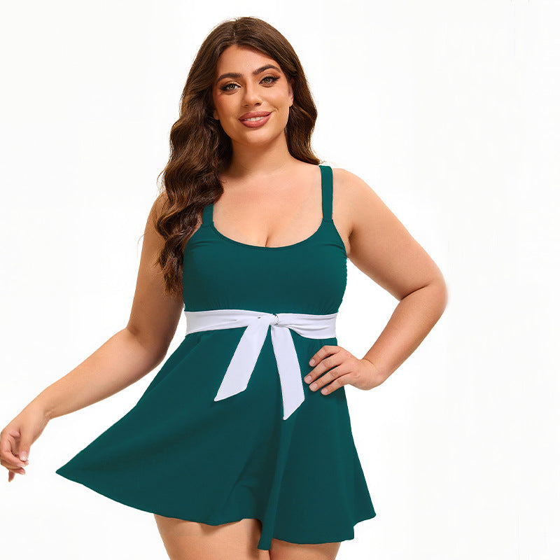 Plus Size One-Piece Swimsuit