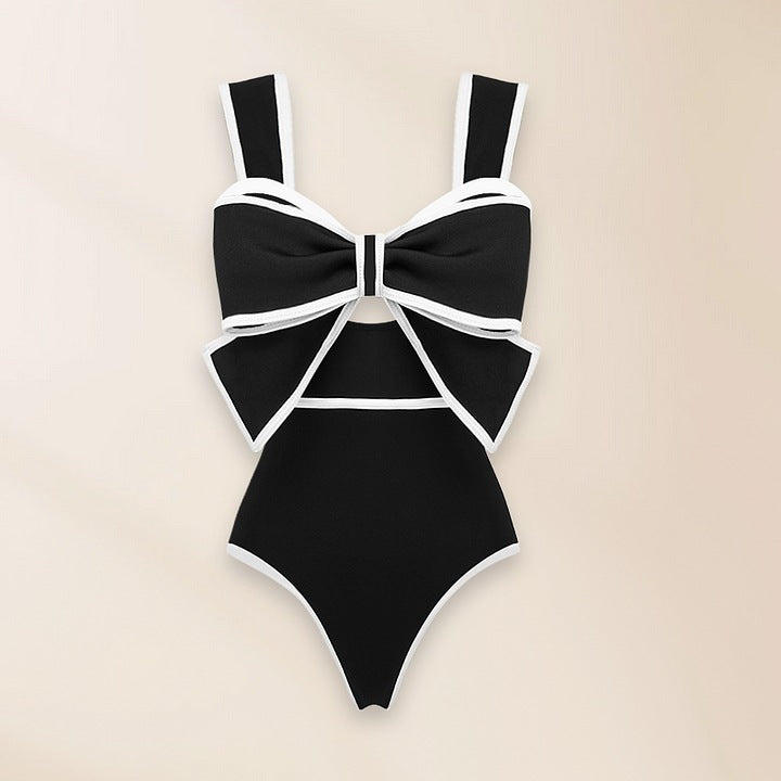 Modest Tummy Control One-Piece Swimsuit