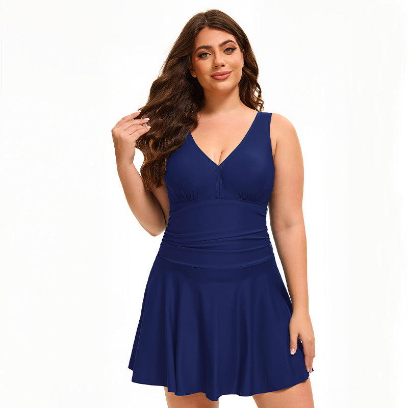 Plus Size One-Piece Swimsuit