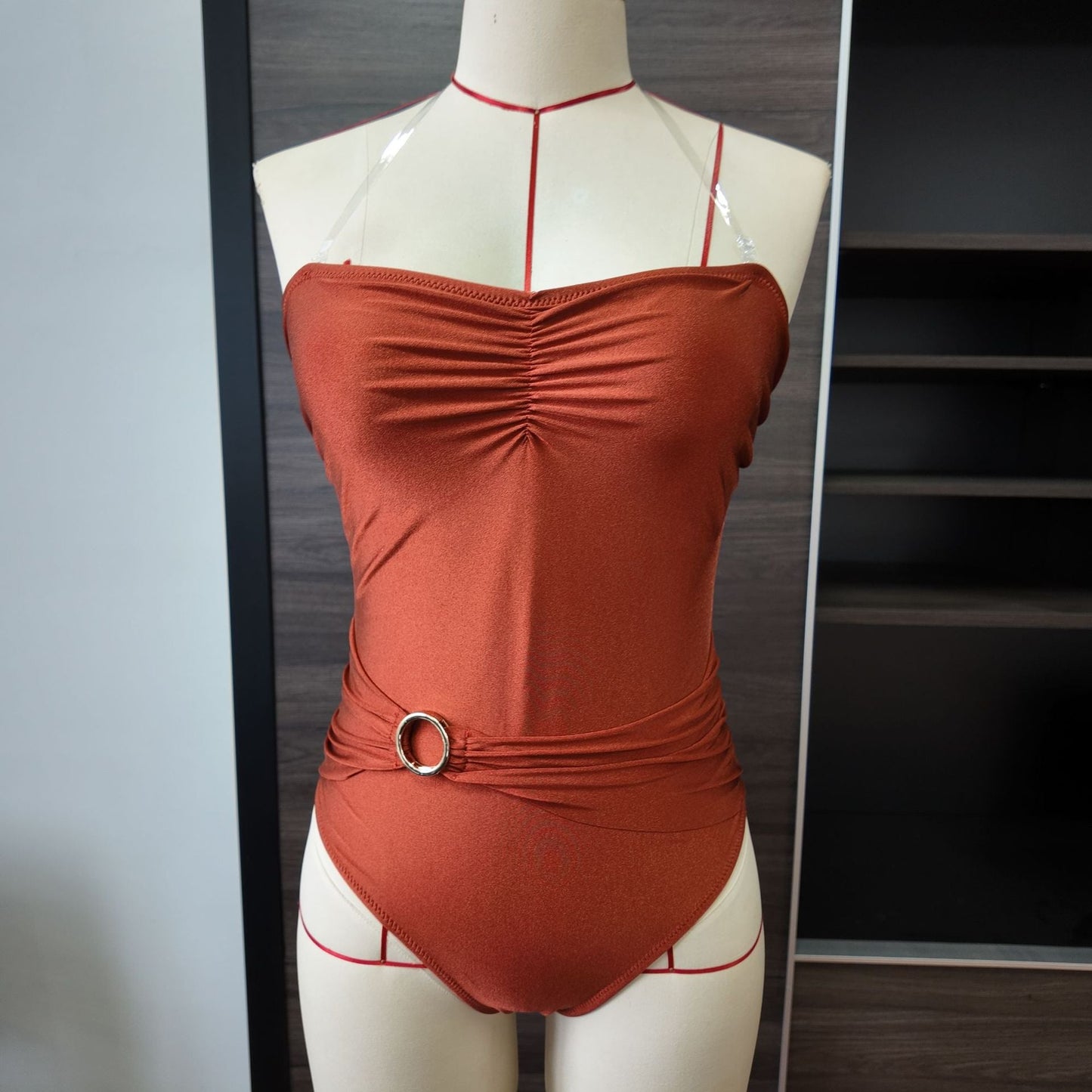 Bandeau One-Piece Swimsuit