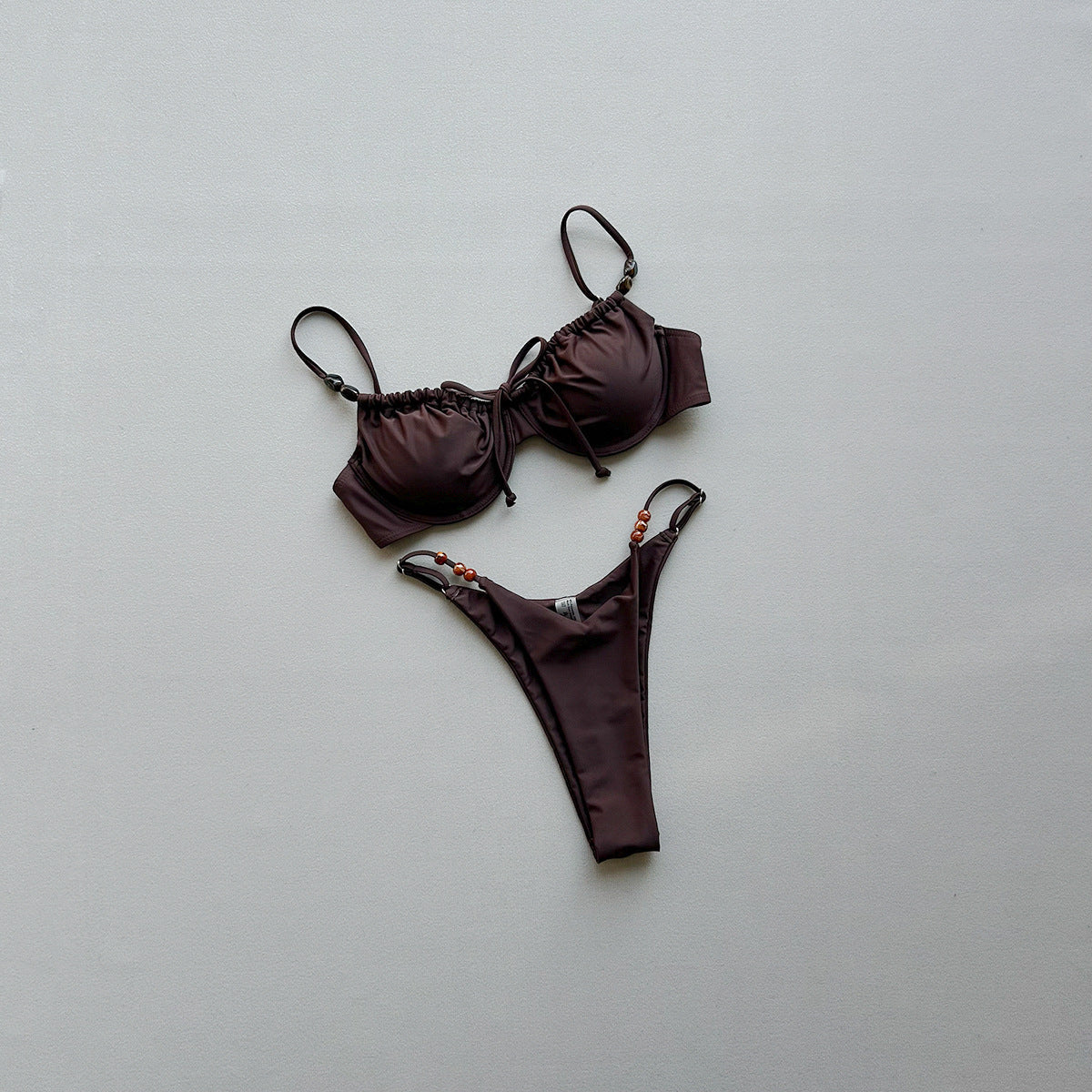 Solid One-Piece Swimsuit